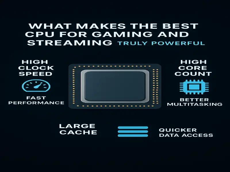 What Makes the Best CPU for Gaming and Streaming Truly Powerful
